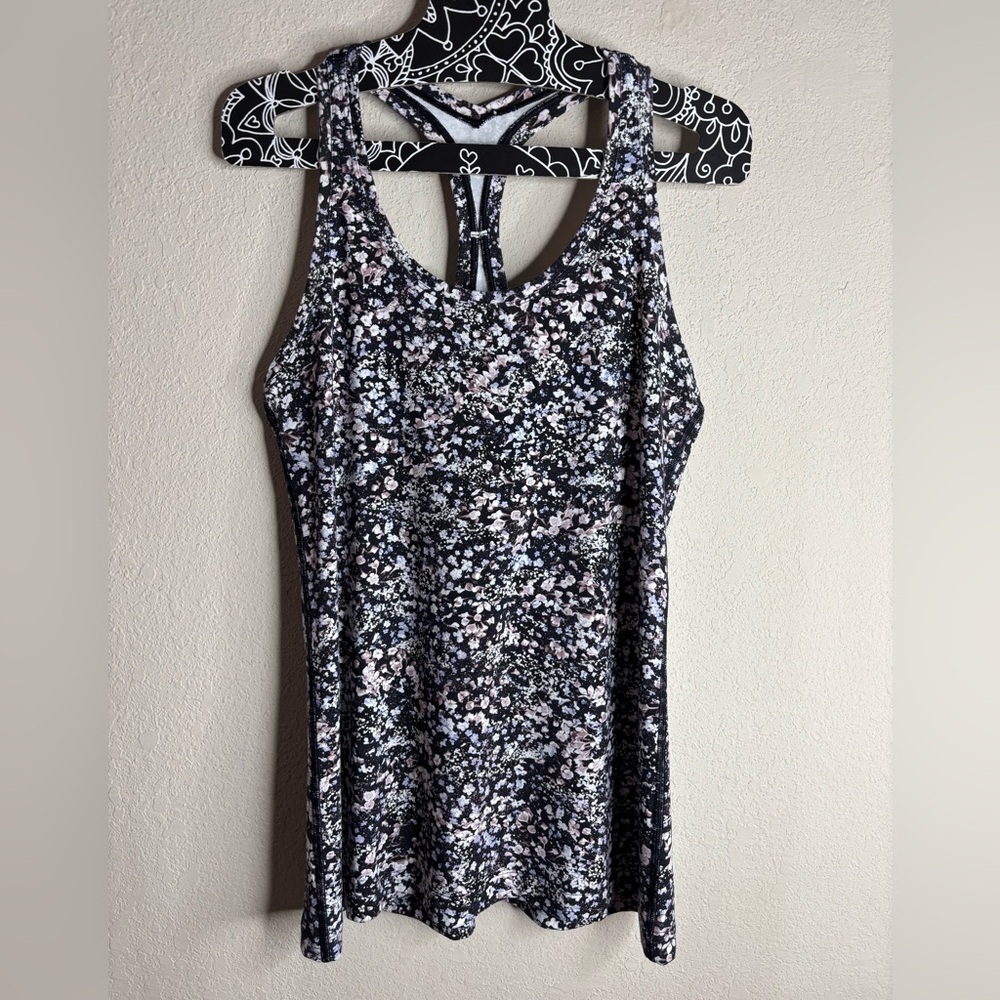 Lululemon Cool Racerback II Floral Spritz Multi size 10 - Picture 2 of 5